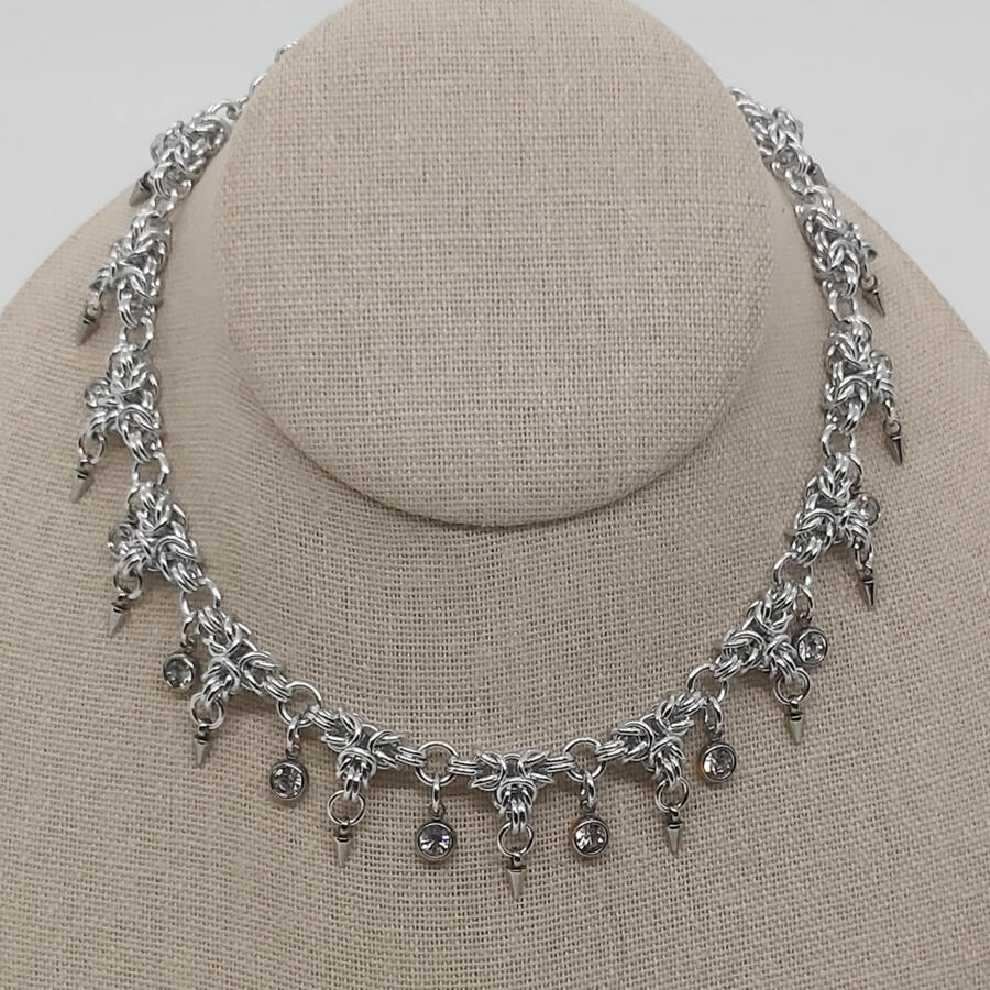 Marilyn - made with anodized aluminum and stainless steel.